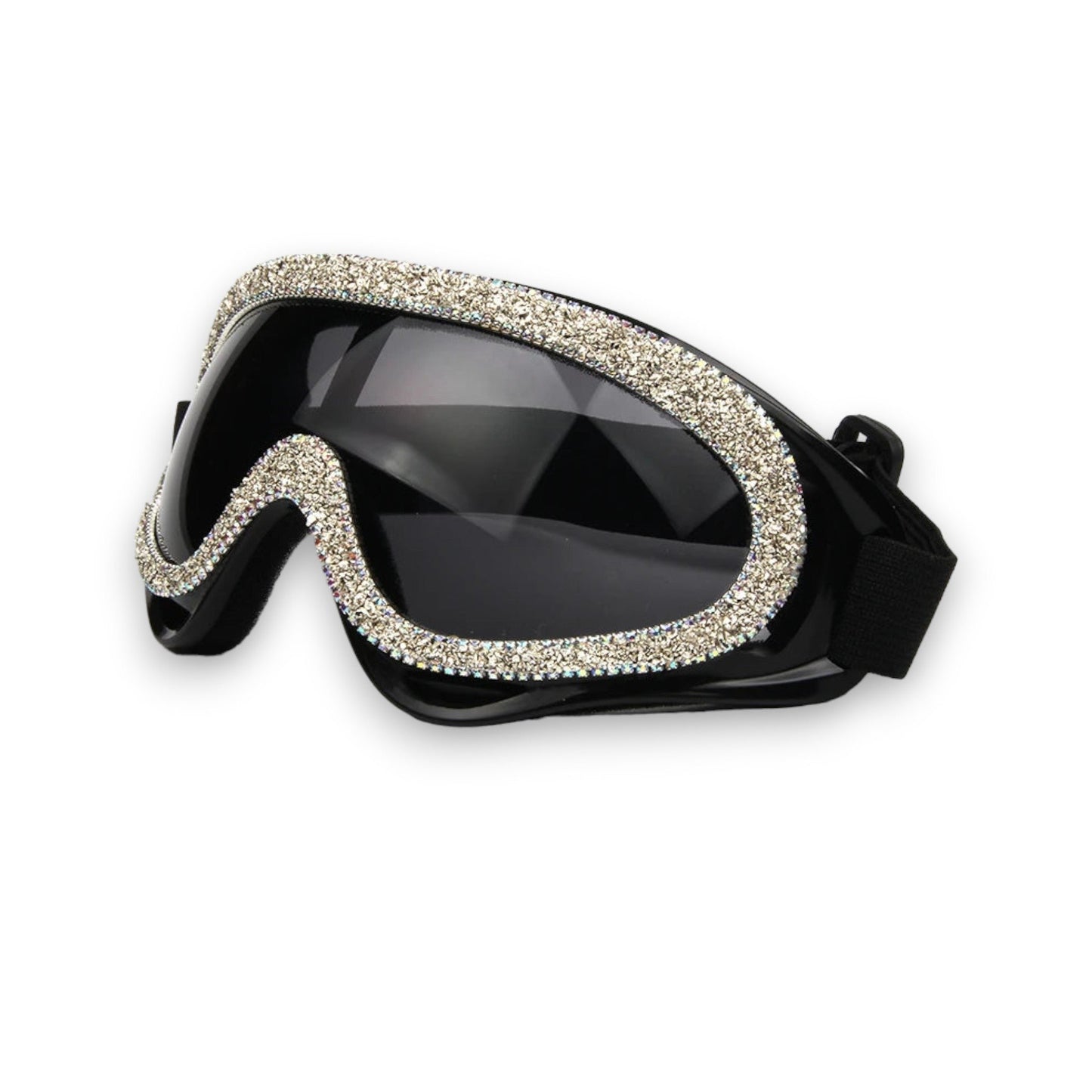 Black Goggles with Rhinestones