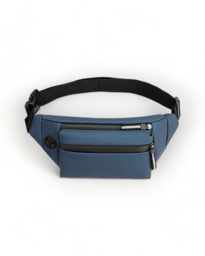 Blue Waterproof Waist Bag