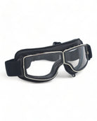 Clear Sunglasses Eyewear Goggles steampunk cyberpunk Vintage Desert Motorcycle