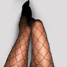 Fishnet Tights with Stones