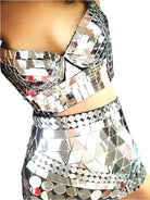Futuristic Bra and Short Set