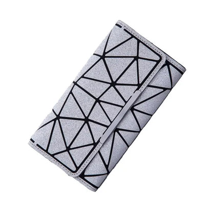 Grey Geometric Purse