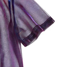 Purple Mesh Shirt See Through