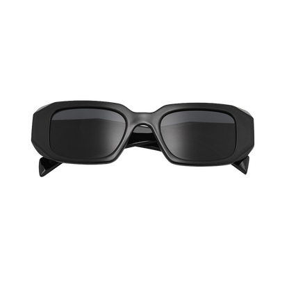 Monaco Sunglasses Black frame black lens festival outfits