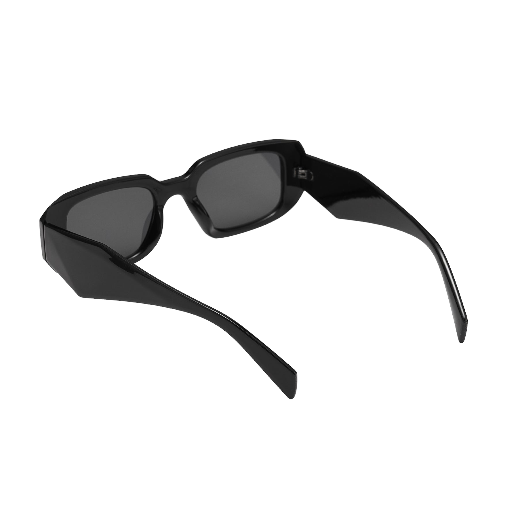 Monaco Sunglasses Black frame black lens festival outfit