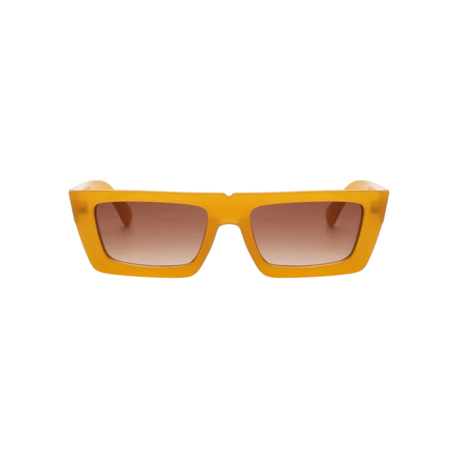 LIVERPOOL - Rectangle Sunglasses Orange Front