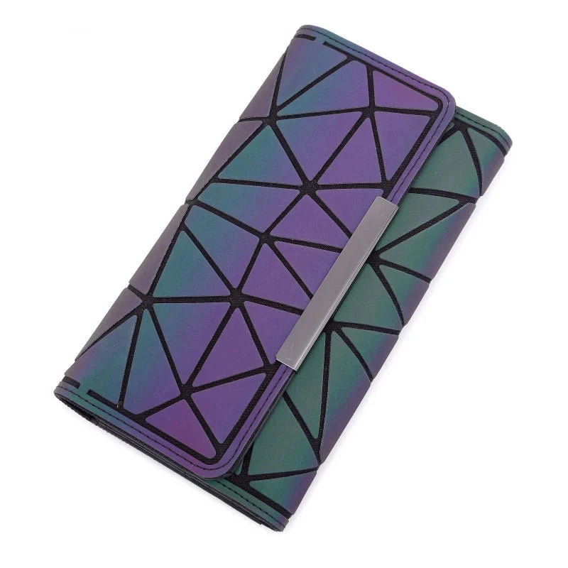 Luminous Geometric Purse