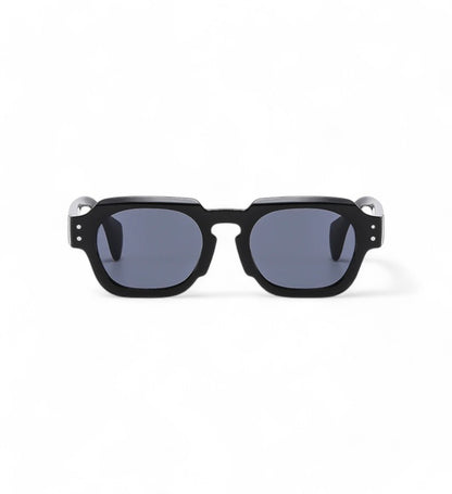 MARBELLA-SquareRetroSunglasses Black Front