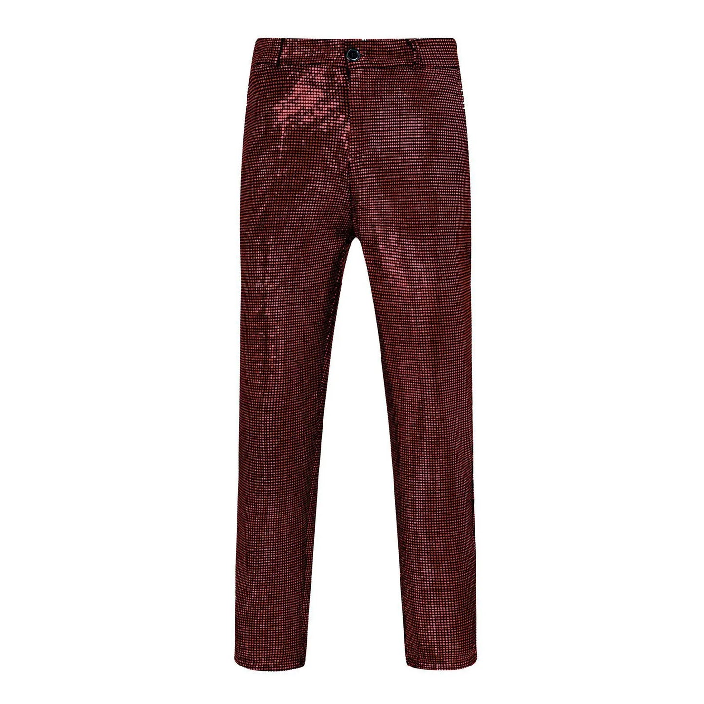 Red Sequins Pants