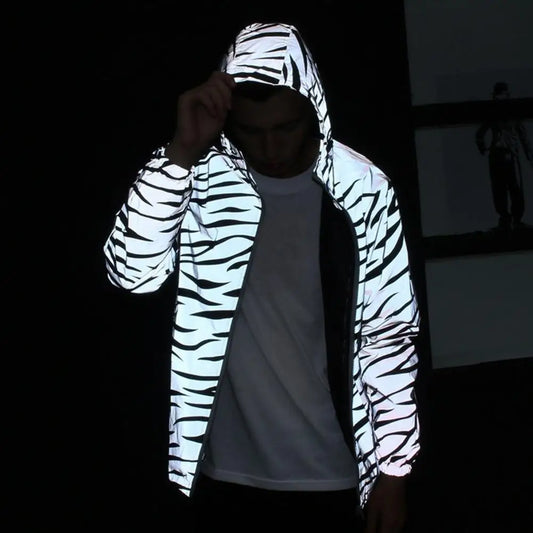 Tiger Grey Reflective Jacket