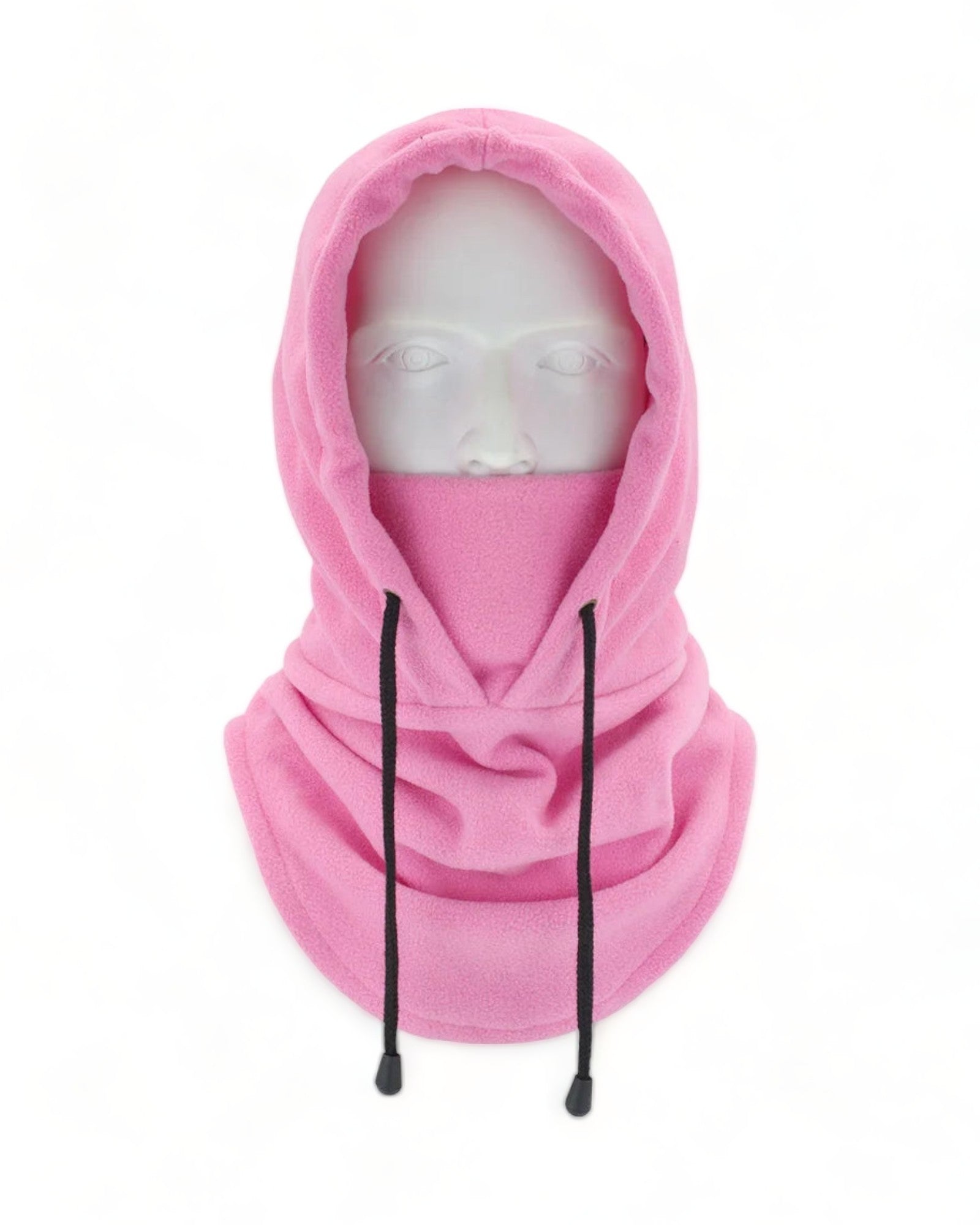 pink Windproof Padded Hood Festival Fashion Concert Rave Outfit Party