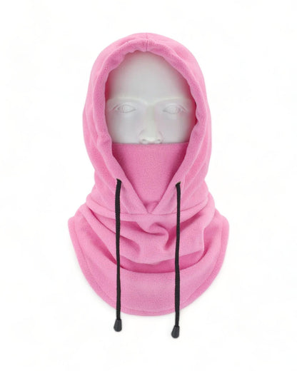 pink Windproof Padded Hood Festival Fashion Concert Rave Outfit Party