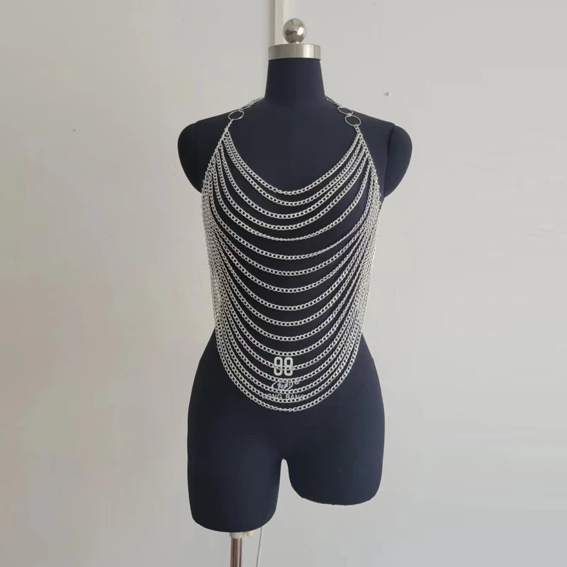 Metal Chain Tank Top