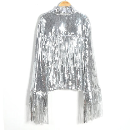 Tassel Sequin Jacket