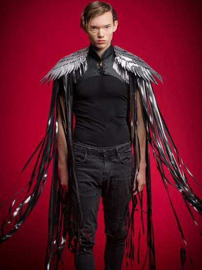 Cosplay Long Tassel Sequins Wings