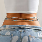 Small Seed Bead Waist Chain