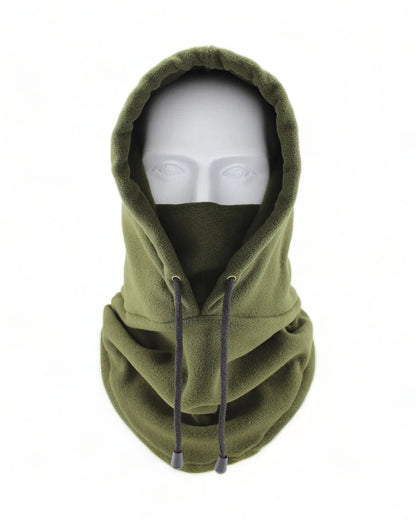 Green Windproof Padded Hood Festival Fashion Concert Rave Outfit Party