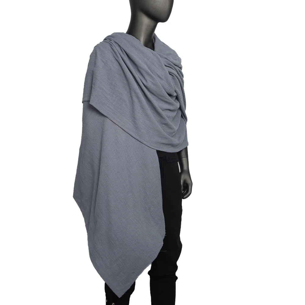 Grey Scarf Hood Cloak