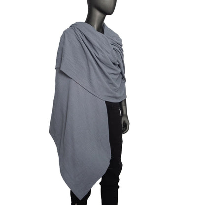 Grey Scarf Hood Cloak