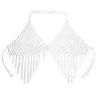 Rhinestone Tassel Bra Chain