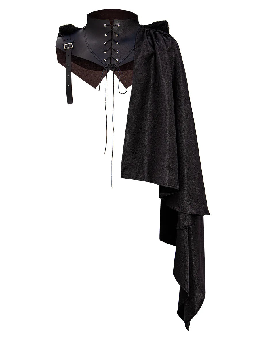 Cape SteamPunk Gothique Noir