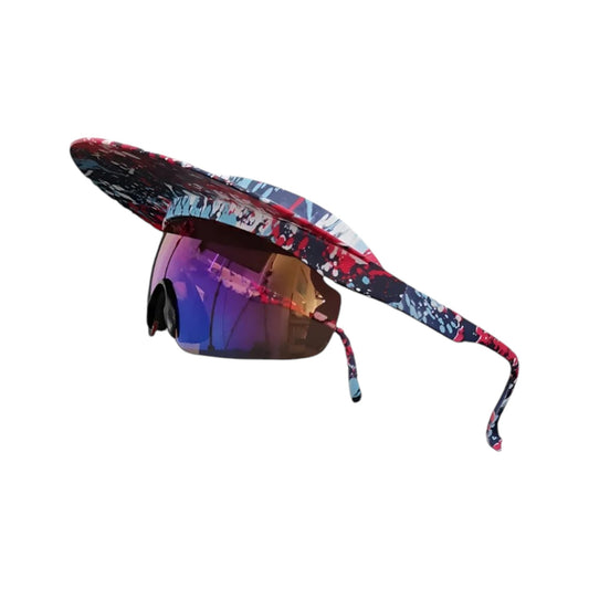 Cycling Sunglasses with Visor Festival Outfit Fashion Concert Rave outfits