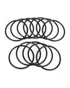 Silicone Rubber Bracelet Black Festival Fashion Concert Rave Outfit Party boho style