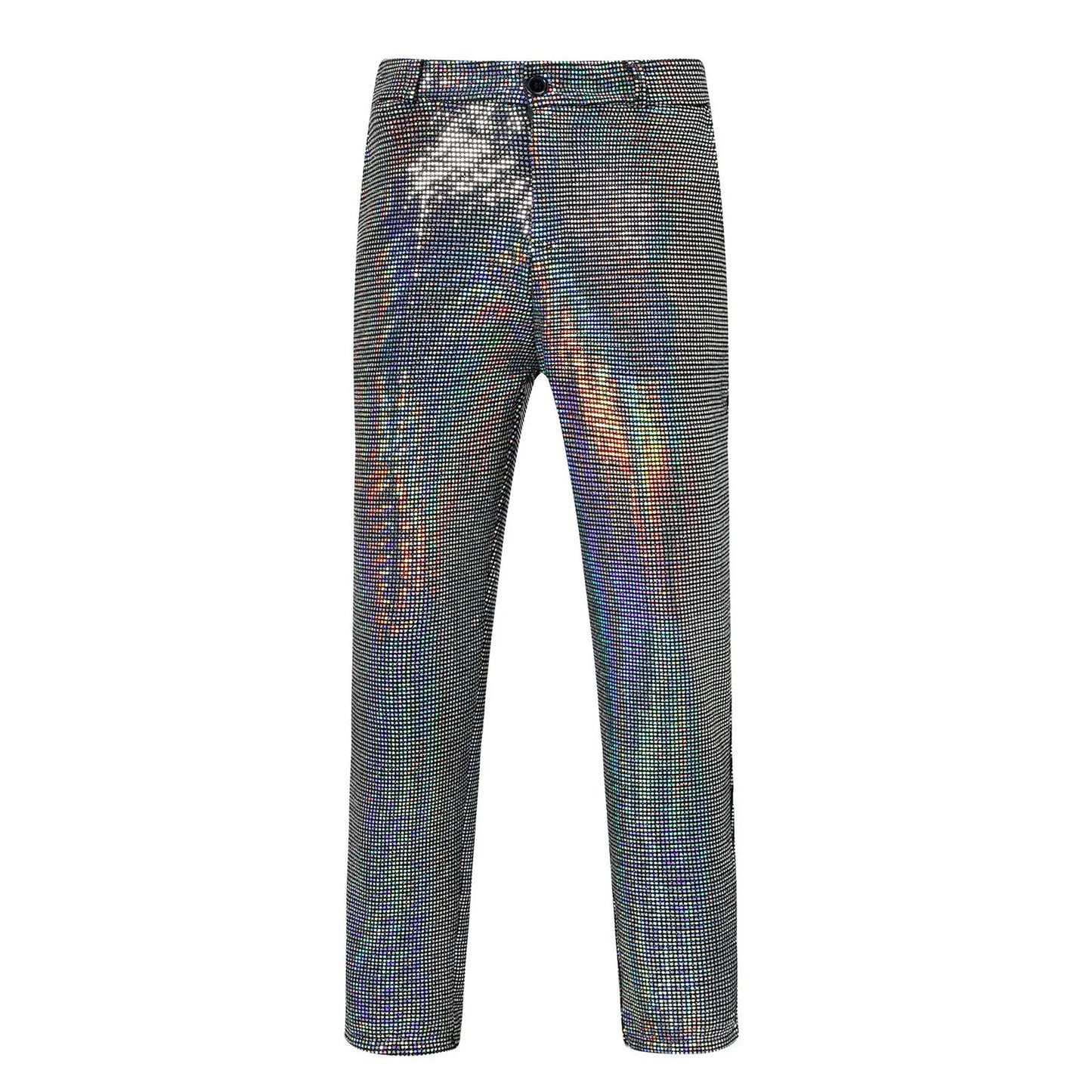 Silver Sequins Pants