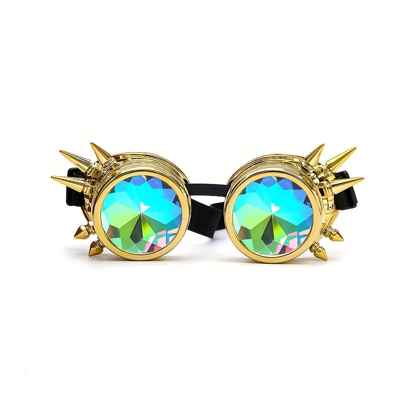 Steampunk Kaleidoscope Glasses