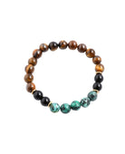  Yellow Tiger Eyes Turquesa Africana Black Onyx Japamala Set Meditation Yoga Spirit Jewelry 108 Mala Beaded Tassel Necklace