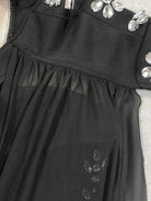 Rhinestones Bodysuit with Cape