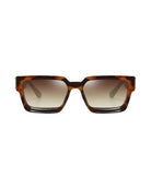 AUSTIN - Oversized Rectangle Sunglasses with UV protection and anti-scratch coating, stylish tortoise design.