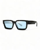 Black Blue LISBOA - Oversized Squared Sunglasses