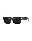 AUSTIN - Oversized Rectangle Sunglasses featuring polarized UV-400 protection and stylish design.