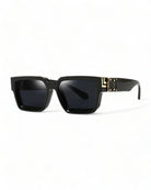 Black Gold LISBOA - Oversized Squared Sunglasses