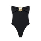 Black Sleeveless Bodysuit