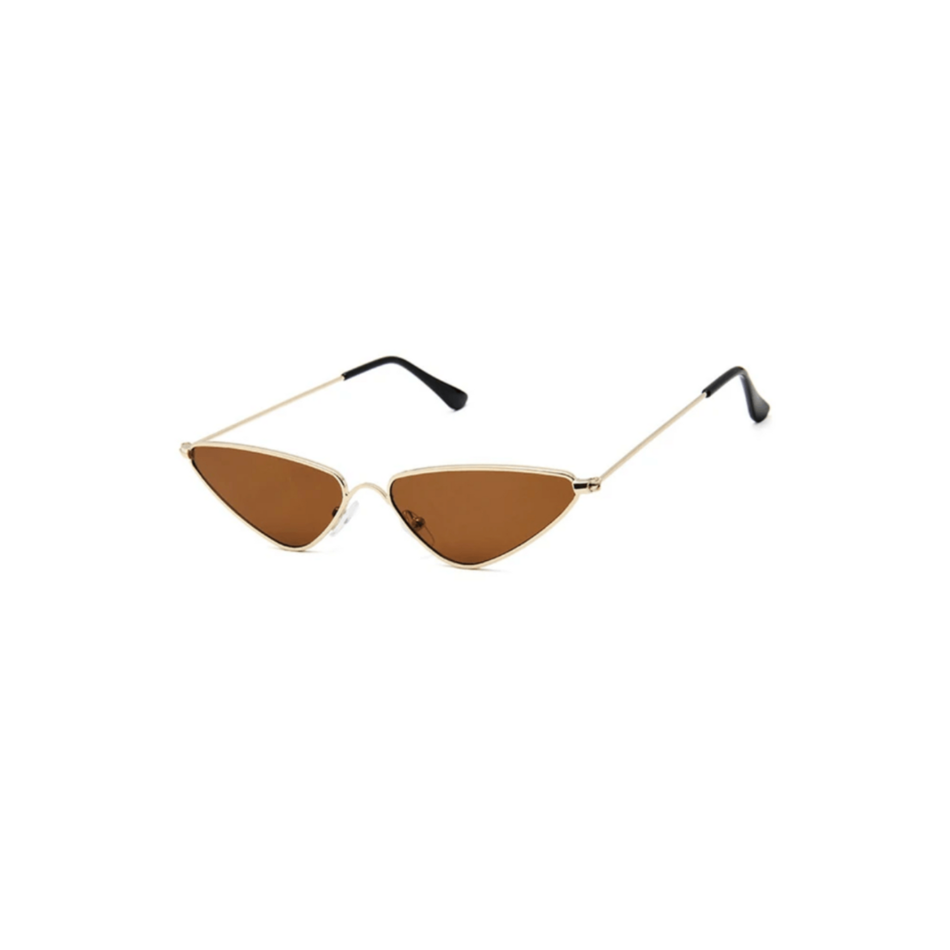 montatura occhiali triangolari occhiali da sole a triangolo GOTHAM Occhiali da sole vintage a forma di gatto triangolare – Venga Store