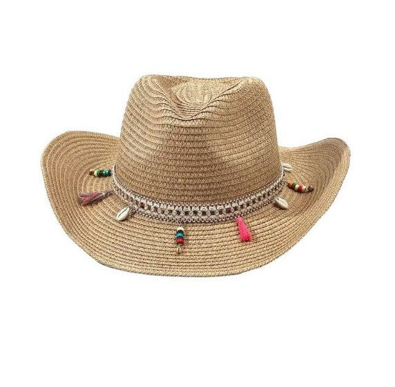 camel boho style Beach Cowboy Hat