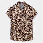 Cheetah AFRICA - Short Sleeve Animal Print Shirt