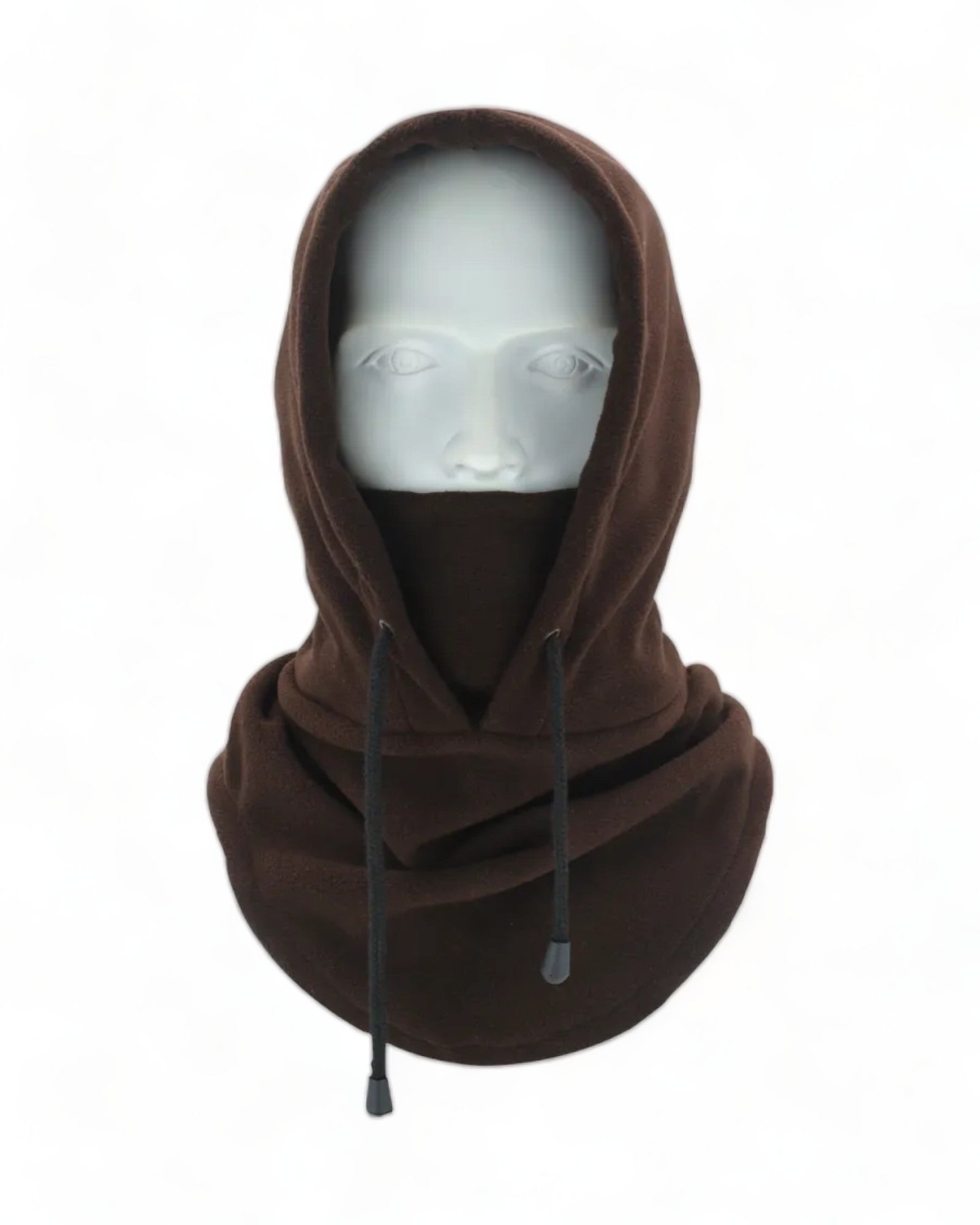 Coffee Windproof Padded Hood