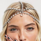 Cadena de Cabello de Cristal para Niñas – Adorno para la Cabeza de Festival