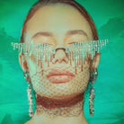 Gafas de Sol de Ojo de Gato con Purpurina