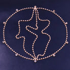 Cadena de Cabello con Cristales Dorados para Niñas – Adorno para la Cabeza de Festival