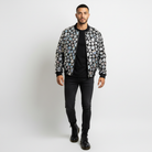 Veste à Panneau Miroir Étoile Holographique Rocco