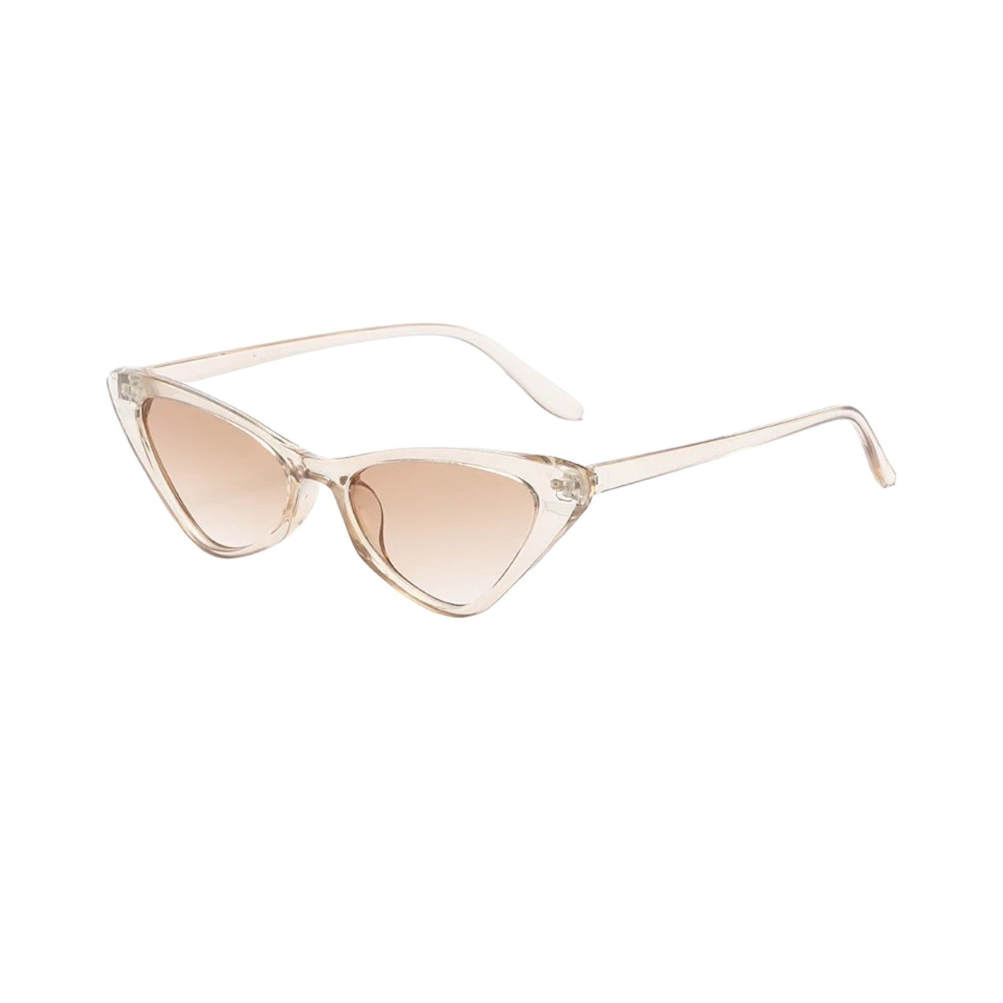  light brown Cat Eye sunglasses