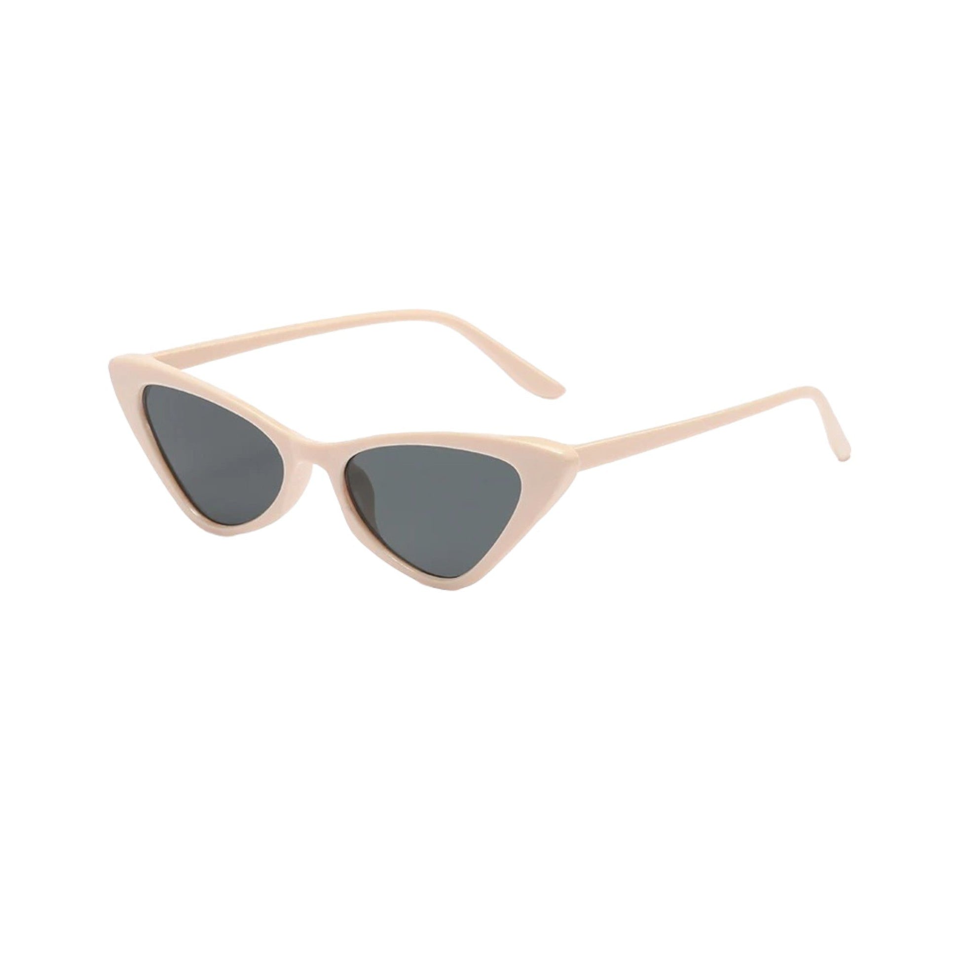 light pink black Cat Eye sunglasses. 