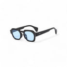 Azul MARBELLA - Gafas de Sol Retro Cuadradas