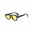 MARBELLA Amarillo - Gafas de Sol Retro Cuadradas