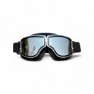 Black Motorcycle Helmet Goggles