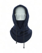 Cappuccio Imbottito Antivento Blu Navy